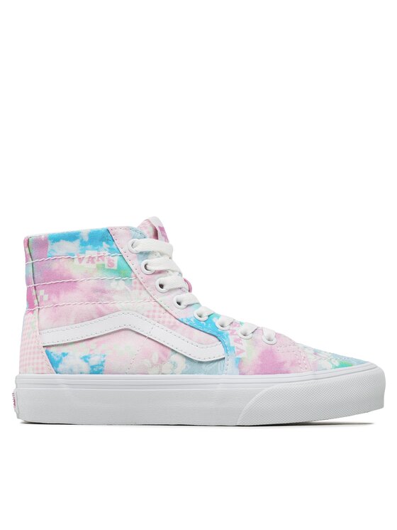 vans rose shoes high top