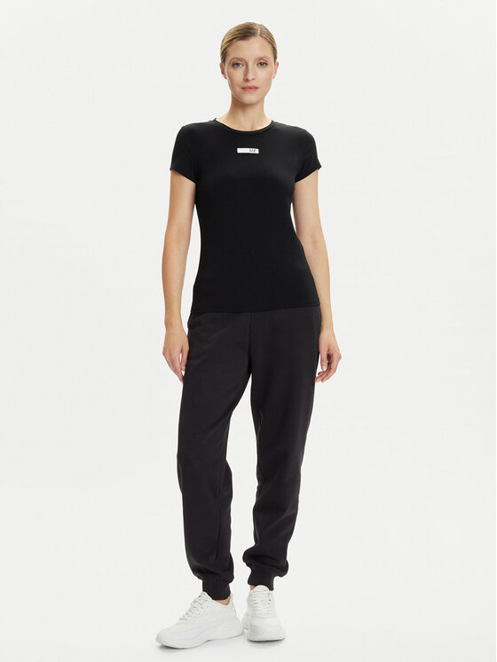 EA7 Emporio Armani EA7 Emporio Armani T-krekls 7W000673 AF12945 UC001 Melns Slim Fit