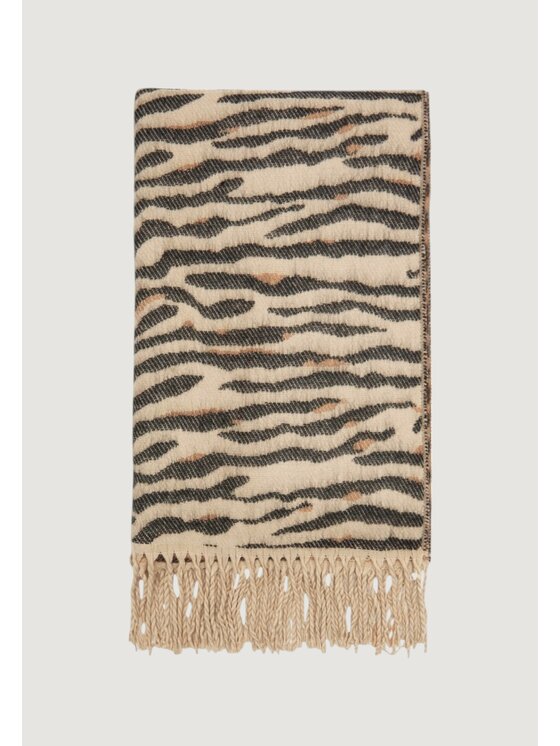 Pieces Pieces Szalik PCFELINE LONG SCARF BOX BC Beżowy