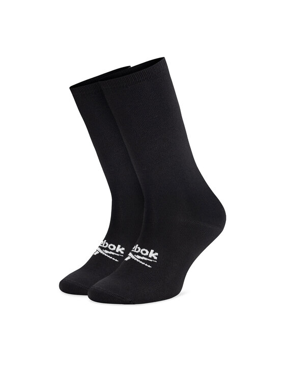 Reebok Ponožky Vysoké Unisex R0562-SS24 (1-pack) Čierna