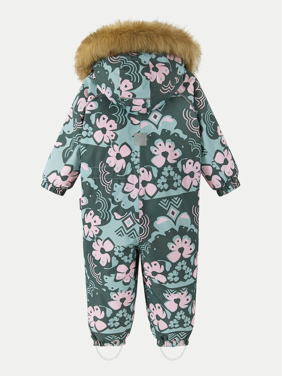 Reima Reima Зимен детски гащеризон Lappi 5100129C Зелен Regular Fit