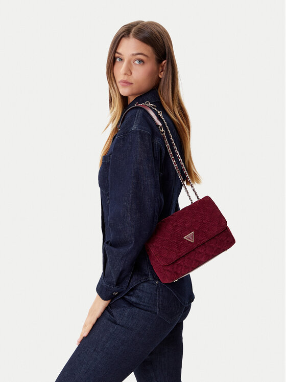 Guess Guess Handtasche Giully II HWCG96 73200 Dunkelrot