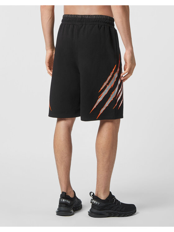 Plein Sport Plein Sport Pantaloncini 5515 Nero Jogger Fit