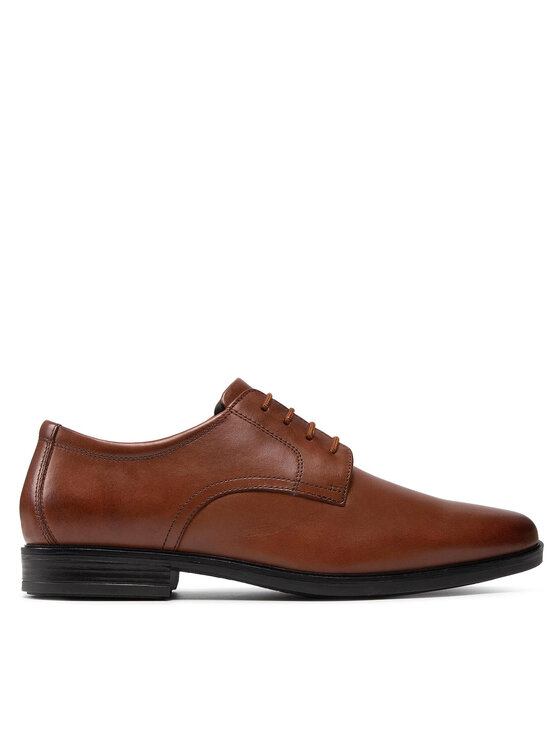 Clarks Clarks Półbuty Howard Walk 261620177 Brązowy