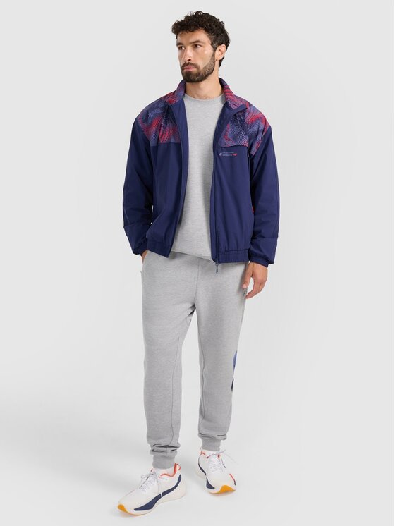 4F 4F Giacca di transizione 4FRAW25TSWSM2483-31S Blu scuro Regular Fit