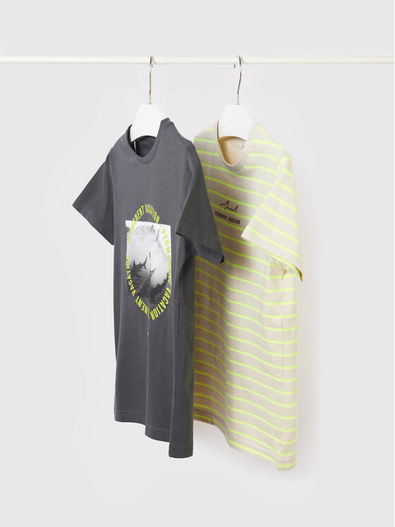 Set di 2 T-shirt Multicolore Regular Fit