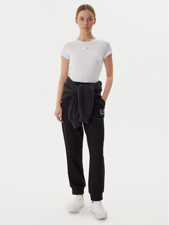 EA7 Emporio Armani EA7 Emporio Armani Тишърт 7W000673 AF12945 U0002 Бял Slim Fit
