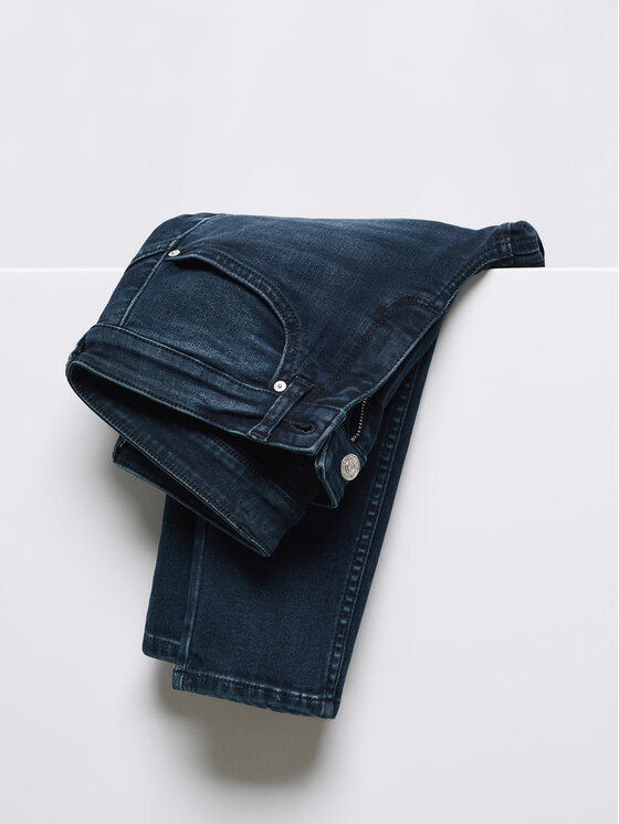 Mango Mango Farmer Pushup 57055955 Sötétkék Skinny Fit