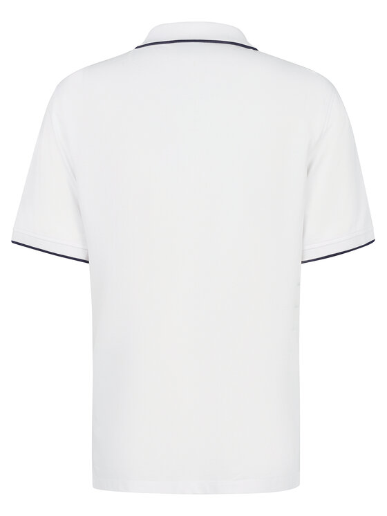 Bugatti Bugatti Tricou polo 8150-75033C Alb Regular Fit