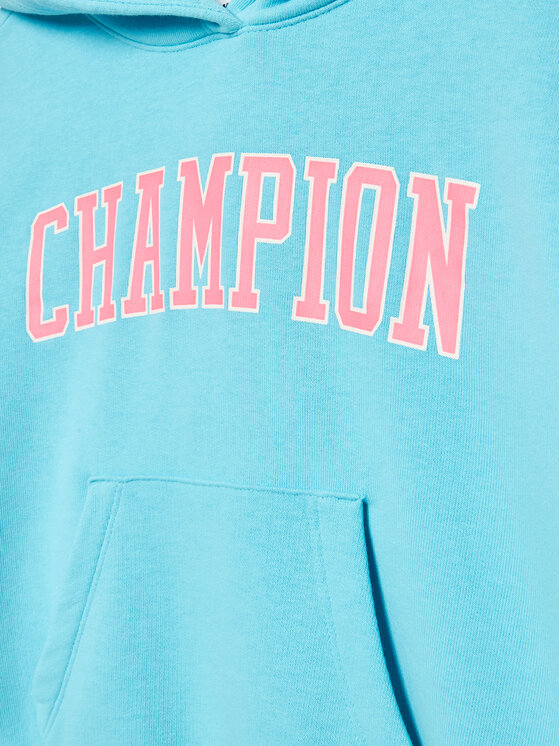 Champion Champion Mikina 404654 Modrá Regular Fit