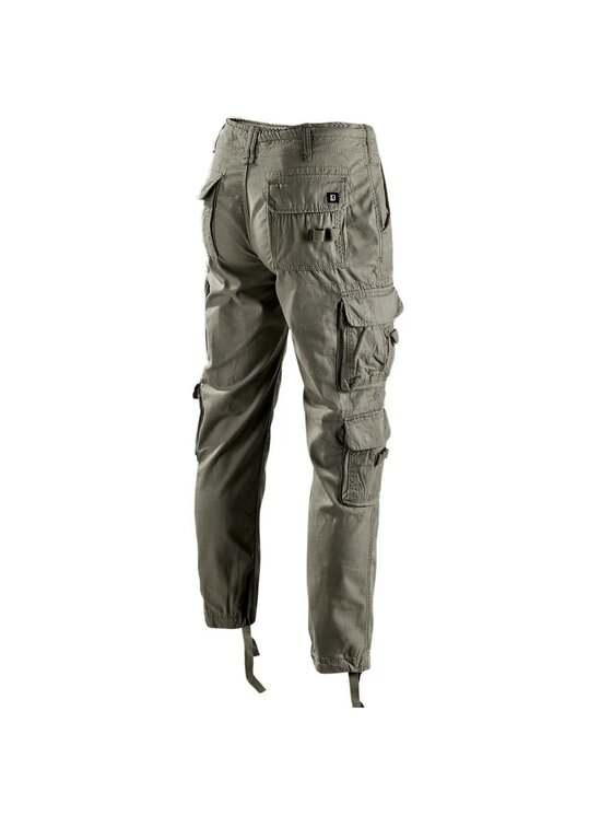 Brandit Brandit Spodnie cargo 1016.1.XXL Zielony Slim Fit
