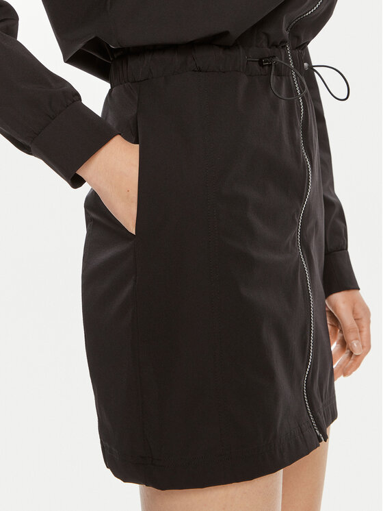 Guess Guess Rochie de zi Aurelie V4YK01 WG982 Negru Regular Fit