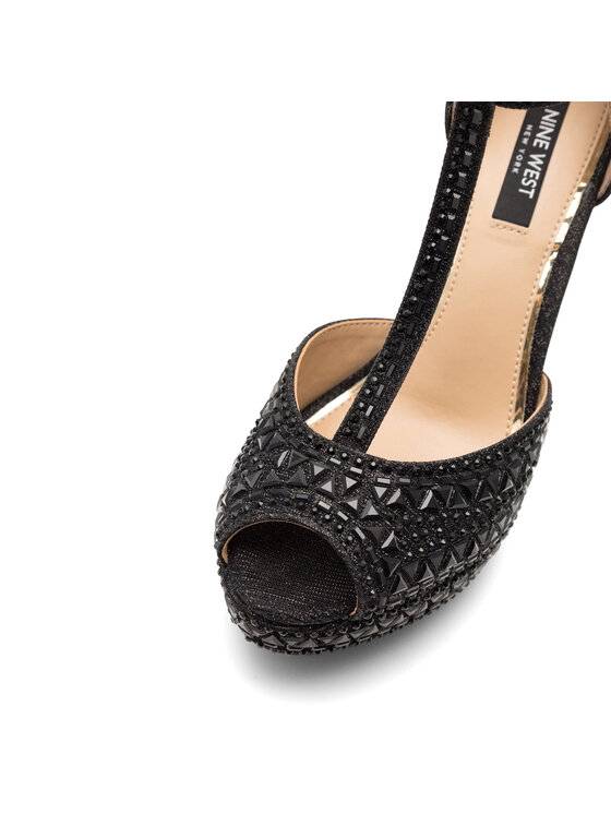 Nine West Nine West Sandali NISA SY015-1NW Črna