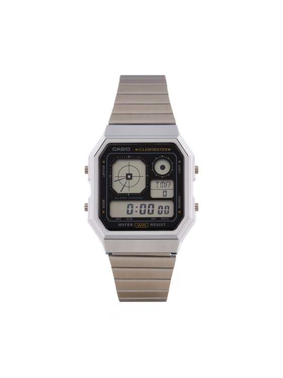 Casio Casio Ceas A130WE-1AEF Argintiu