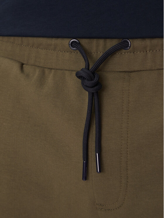 Aeronautica Militare Aeronautica Militare Pantaloni scurți sport 251BF025F459 Kaki Regular Fit