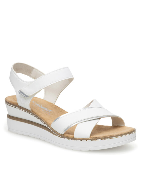 Rieker Rieker Sandalen V38G9-80 Weiß