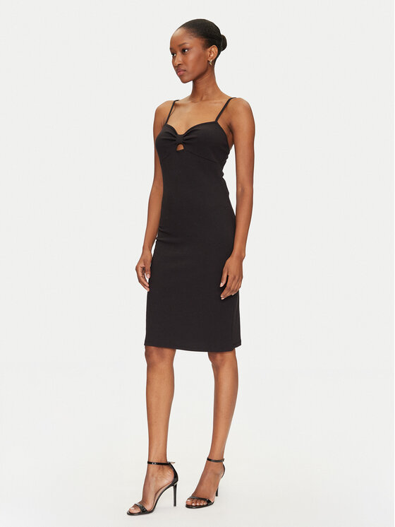 ONLY ONLY Vestito estivo Janna 15343601 Nero Slim Fit