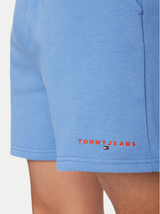 Tommy Jeans Tommy Jeans Sportske kratke hlače DM0DM22697 Plava Regular Fit