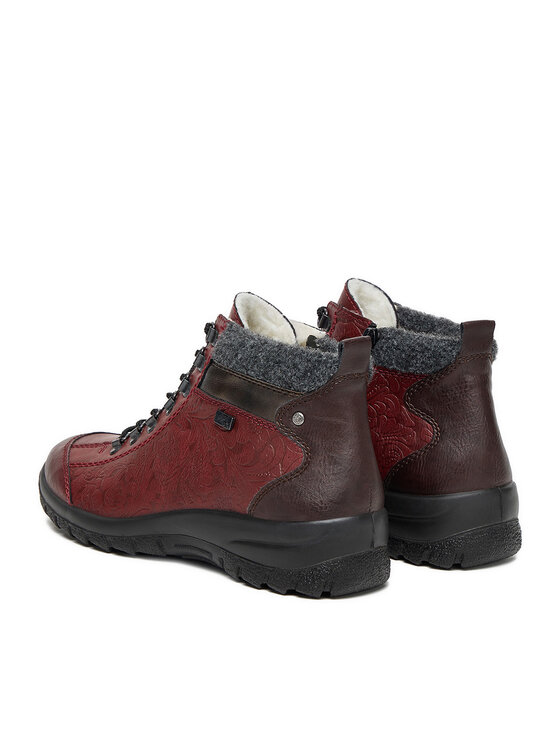 Rieker Rieker Botine CEO-L7144-35 Vișiniu