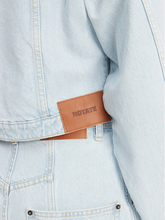 ROTATE ROTATE Giacca di jeans 1138261468 Blu Relaxed Fit