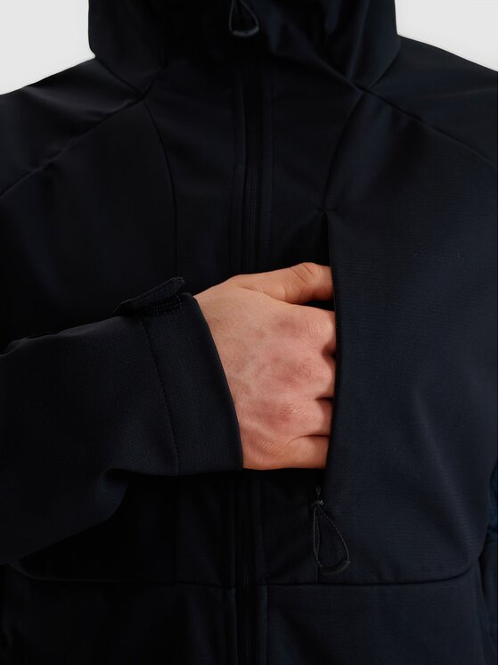 4F 4F Kurtka softshell 4FWSS25TSOFM313-20S Czarny Regular Fit