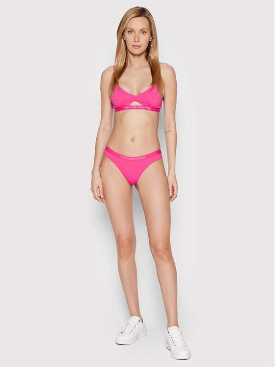 Tommy hilfiger pink bikini best sale