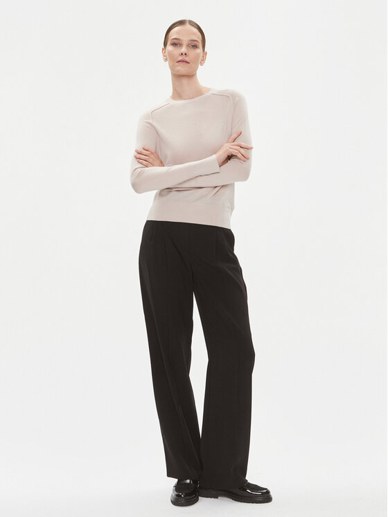 Calvin Klein Calvin Klein Džemper K20K205777 Bež Regular Fit