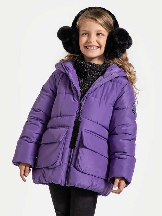 Coccodrillo Coccodrillo Kurtka zimowa ZC4152104OGK Fioletowy Regular Fit