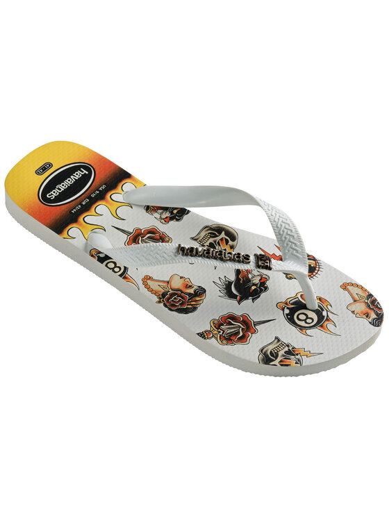 Havaianas Havaianas Σαγιονάρες HAVAIANAS Infradito Uomo Hav. Top Tribo 4144505.0198 Bianco Λευκό
