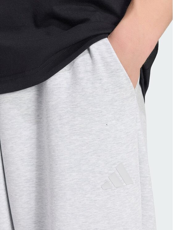 adidas adidas Spodnie materiałowe 168097 Szary Regular Fit