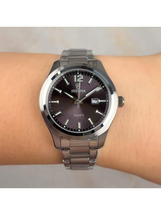 Festina Festina Hodinky F20737-5 Strieborná