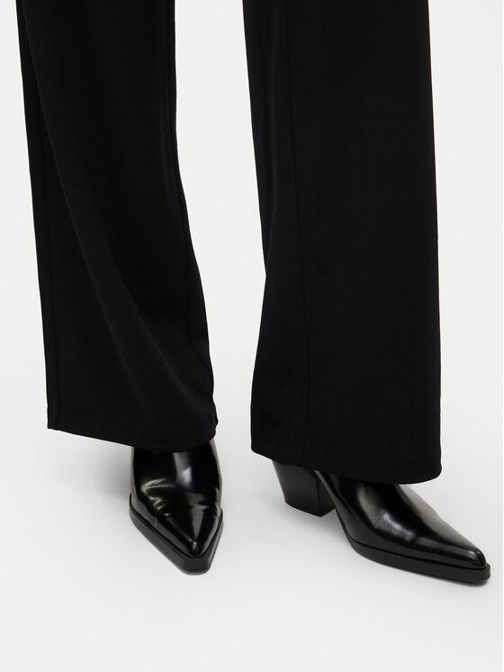Vero Moda Vero Moda Hlače Berlin 10318454 Crna Wide Leg
