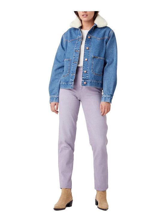 Wrangler Wrangler Kurtka jeansowa 112321132 Niebieski Regular Fit