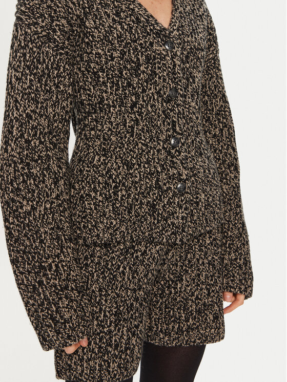 Herskind Herskind Kardigan Sabina 5332151 Szary Relaxed Fit
