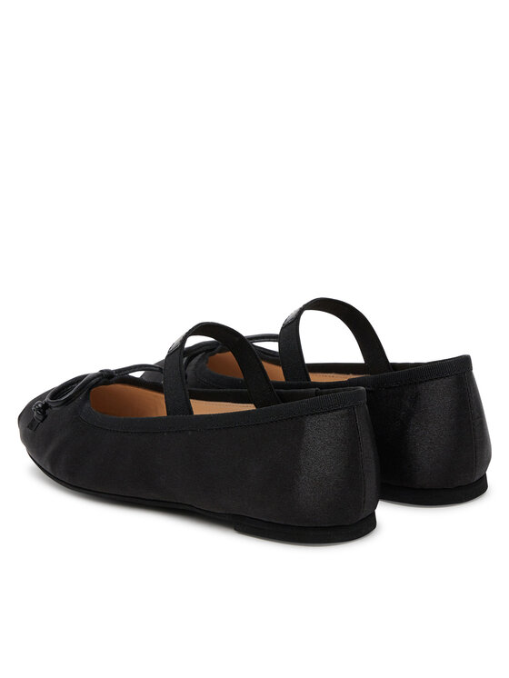 TWINSET TWINSET Балеринки 251GCJ022 M Черен