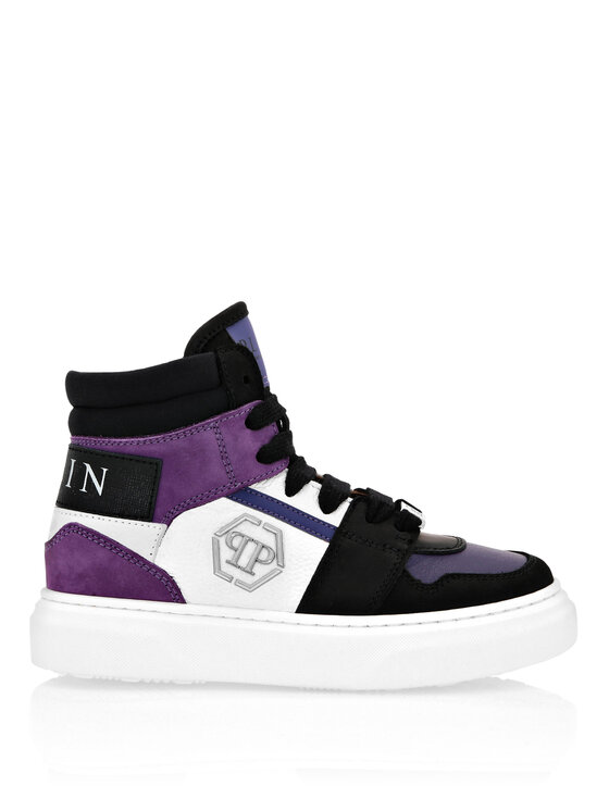 PHILIPP PLEIN PHILIPP PLEIN Sneakersy 1397 Fioletowy