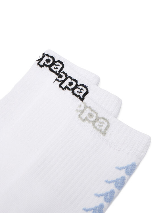 Kappa Kappa Lange Socken CEO_KR_KAPPA_ 004_W_AW25 Weiß