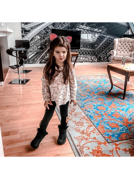 Ugg Ugg Снігоходи T Bailey Button II 1017400T Чорний