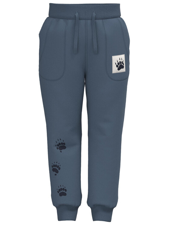 NAME IT Teplákové nohavice 13219370 Modrá Regular Fit