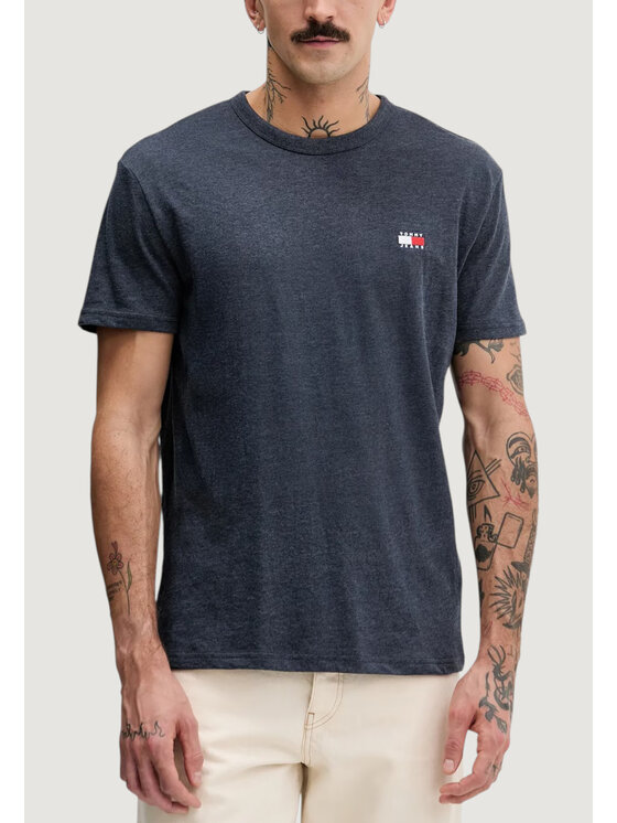Tommy Jeans Tommy Jeans T-shirt DM0DM22667 Blu Casual Fit