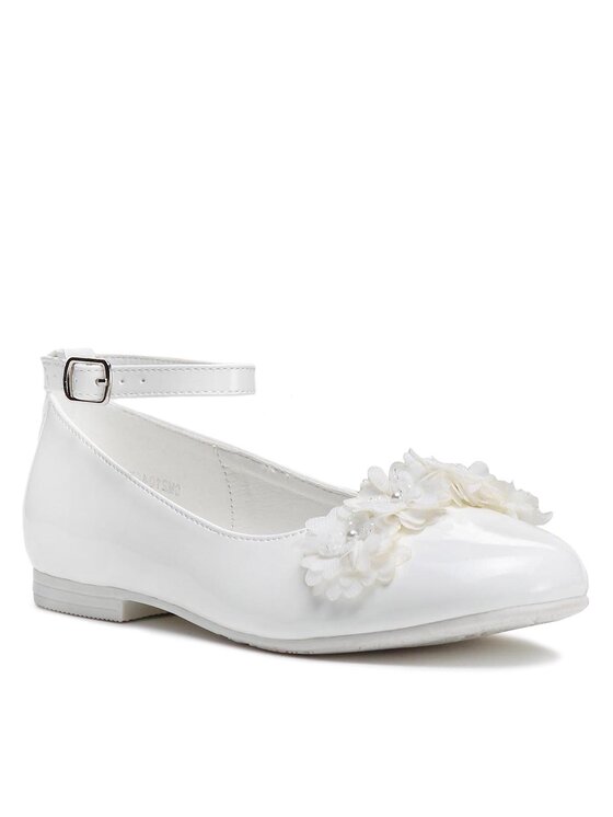 Nelli Blu Nelli Blu Nizki čevlji CM210410-4A Bela