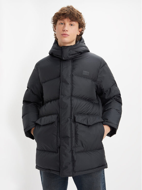 Levi's Vatovaná bunda Laurel A5627-0000 Čierna Regular Fit