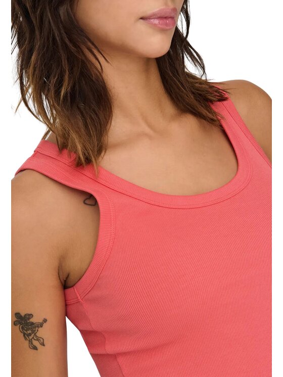 ONLY ONLY Top Canotta onleasy sl tank top Corallo Extra Slim Fit