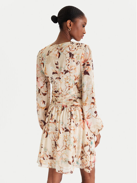 Guess Guess Abito da cocktail W5YK20 WDW82 Beige Regular Fit