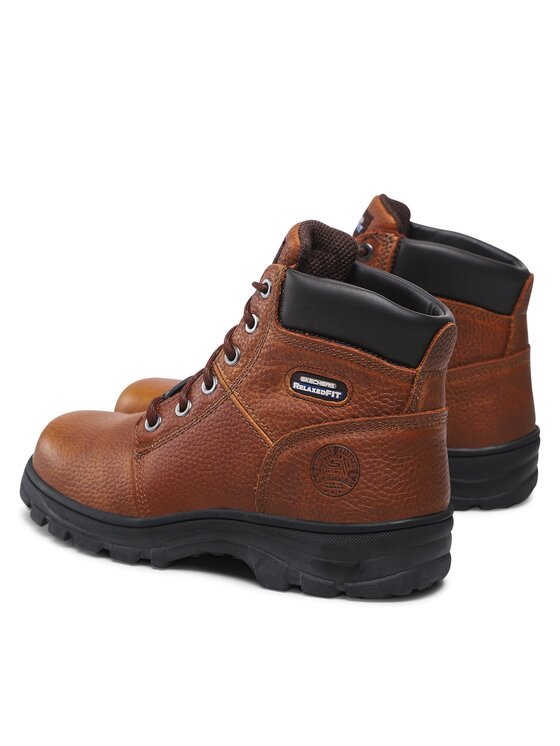 Skechers Skechers Trapery Workshire 77009EC/BRN Brązowy