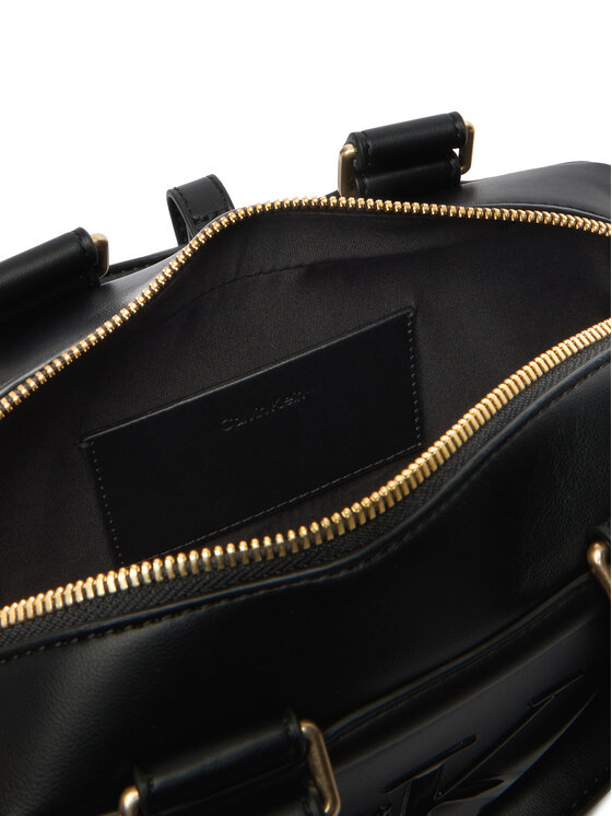 Calvin Klein Calvin Klein Kabelka Bold Ck Bauletto Crossbody LV04F3411G Černá