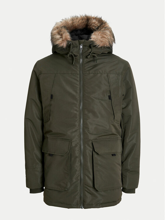 Jack&Jones Jack&Jones Striukė Construct 12258406 Žalia Regular Fit