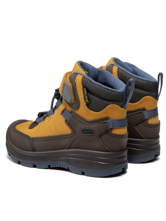 Keen Keen Pohodni čevlji Redwood Mid Wp 1023882 Rjava