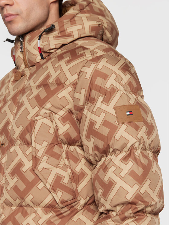 tommy hilfiger essential monogram daunenjacke