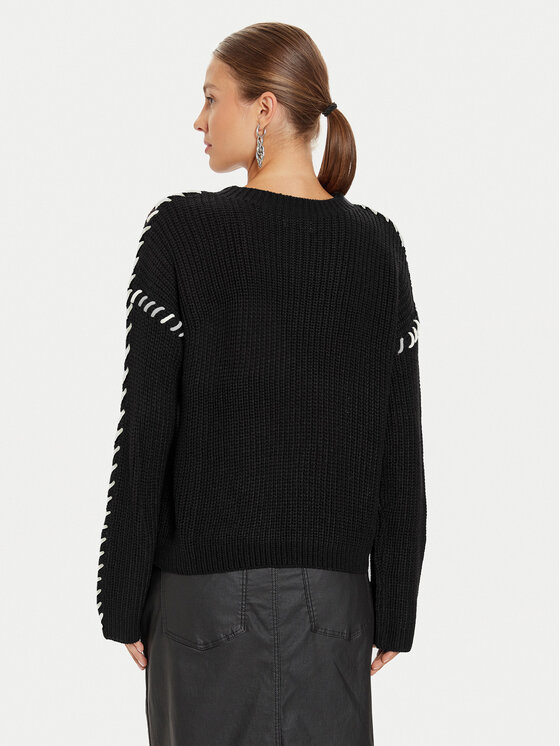JDY JDY Πουλόβερ Rosella 15329787 Μαύρο Regular Fit